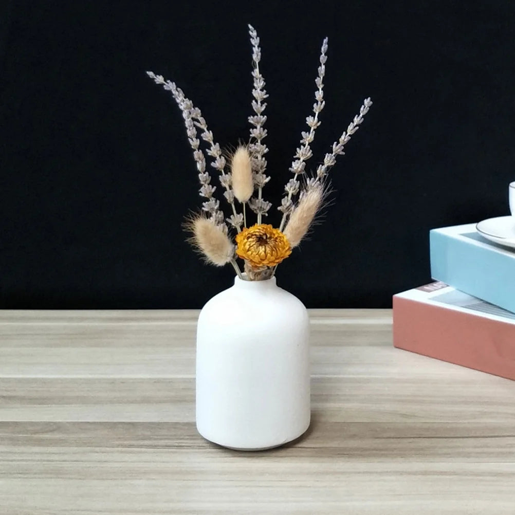 Ceramic Flower Vase Zen Style Vase Desktop Ceramic Vase Decor Flower Vase